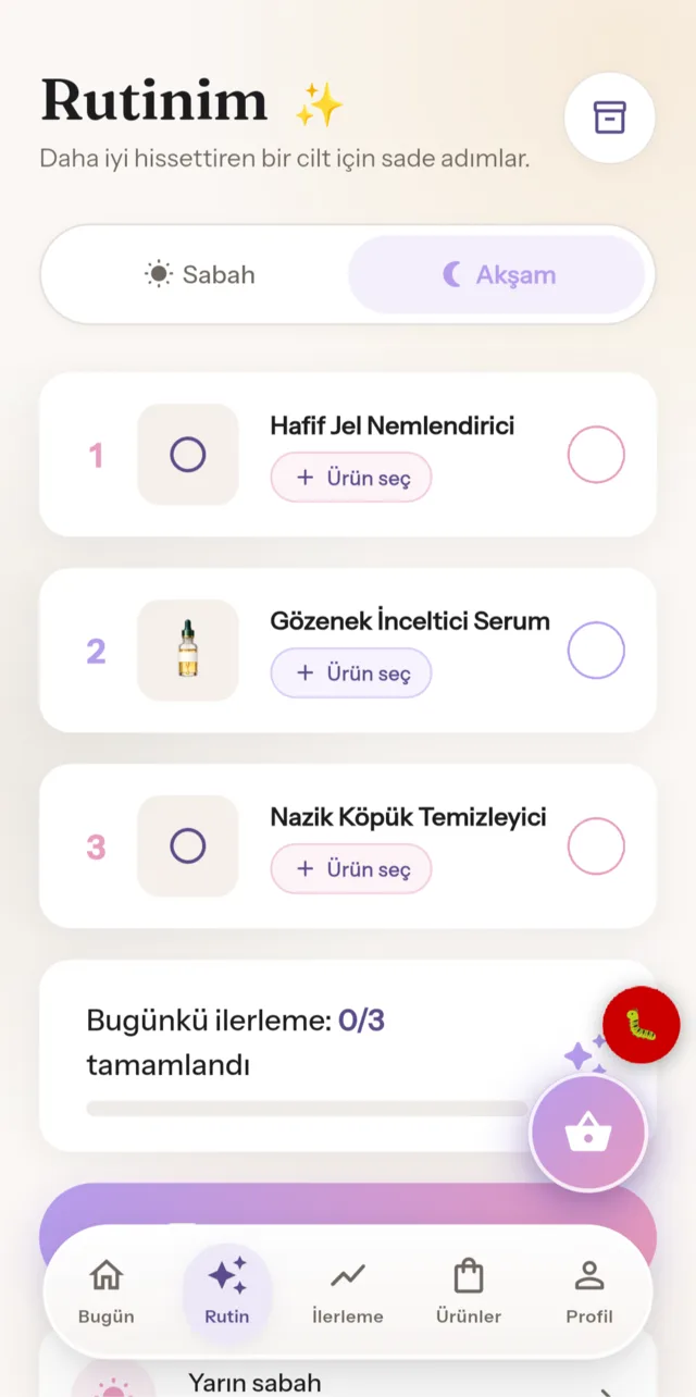 REVNA AM and PM routine steps