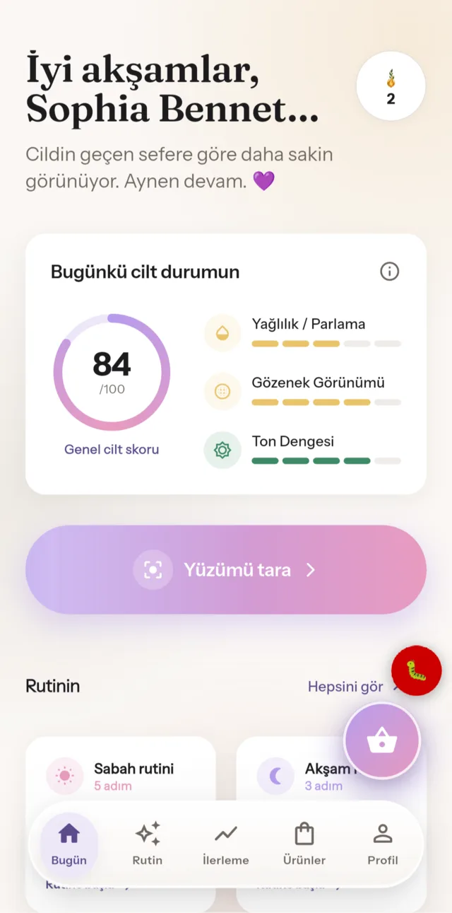 REVNA Today dashboard